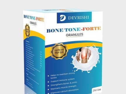 Bone Tone Forte Joint Support Supplement for Men & Women | Knee Pain Reilif Calcium Rich Hadjod Granules