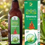 Devrishi Aloevera Swaras | Sugar-Free Ayurvedic Aloe Vera Juice for Digestion & Acidity - 1000 ml