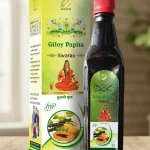 Devrishi Giloy Papita Swaras | Sugar-Free Ayurvedic Juice for Immunity, Digestion & Wellness -  500 ml