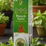 Devrishi Panch Tulsi Swaras | Sugar-Free Ayurvedic Juice for Immunity, Respiratory Health & Wellness - 500 ml